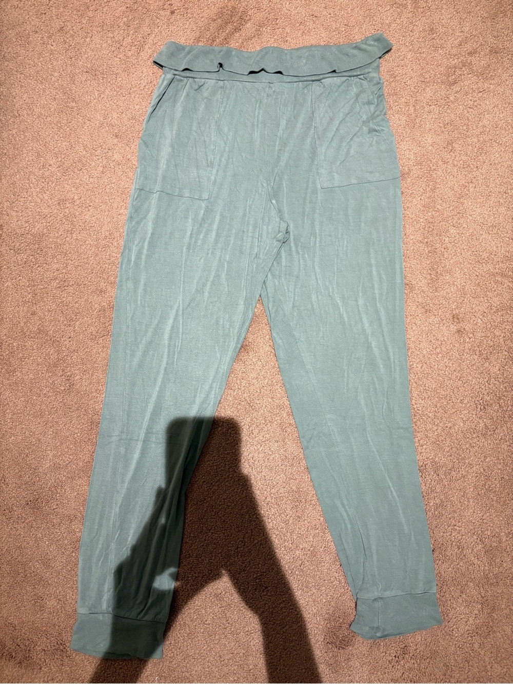 La Vie En Rose Sage Green Women’s Jogger Pants size small
